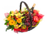 фруктовые букеты с шампанским